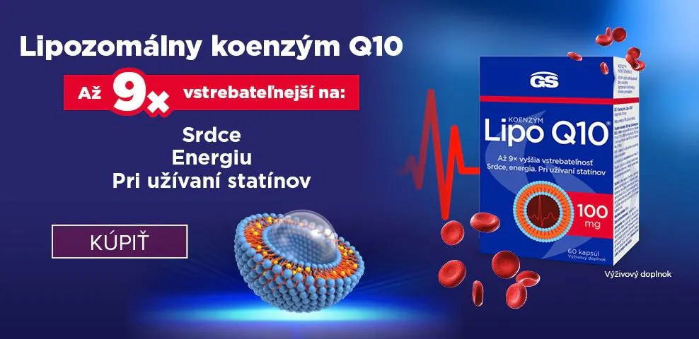 GS Koenzým LIPO Q10 - titulný banner